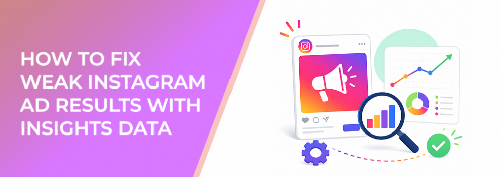 How to Fix Weak Instagram Ad Results With Insights Data