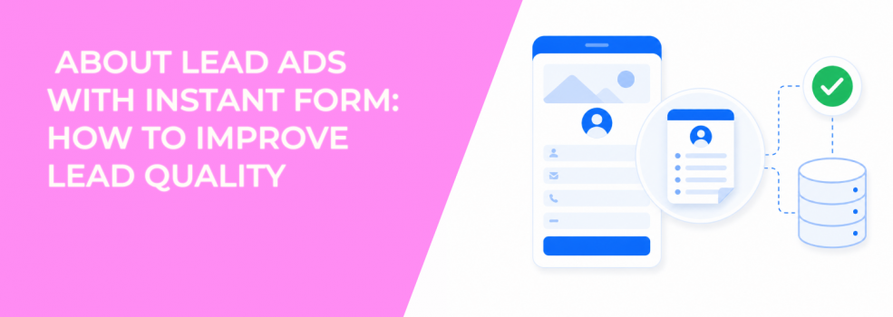 About Lead Ads With Instant Form: How to Improve Lead Quality