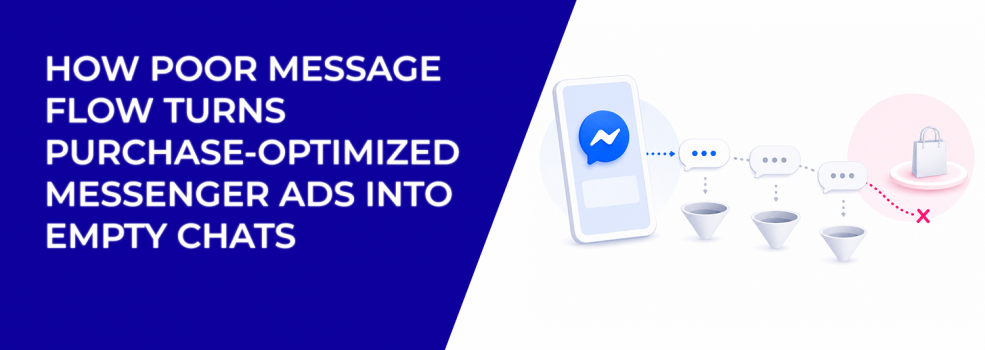 How Poor Message Flow Turns Purchase-Optimized Messenger Ads Into Empty Chats