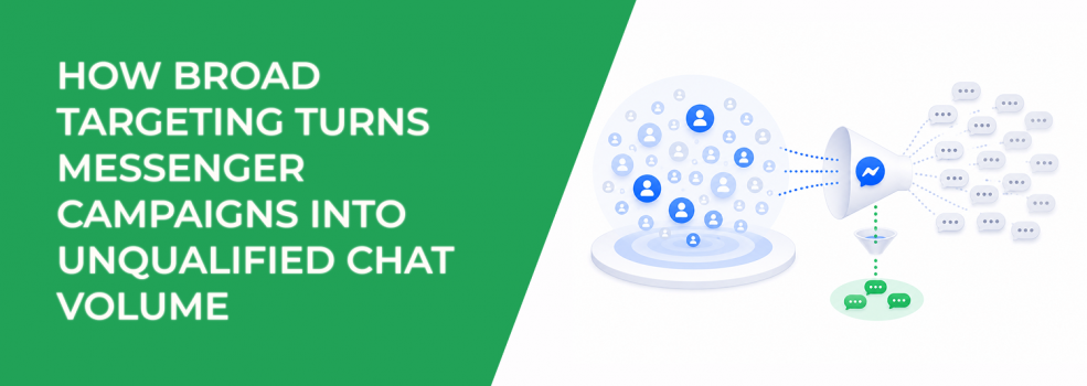 How Broad Targeting Turns Messenger Campaigns Into Unqualified Chat Volume