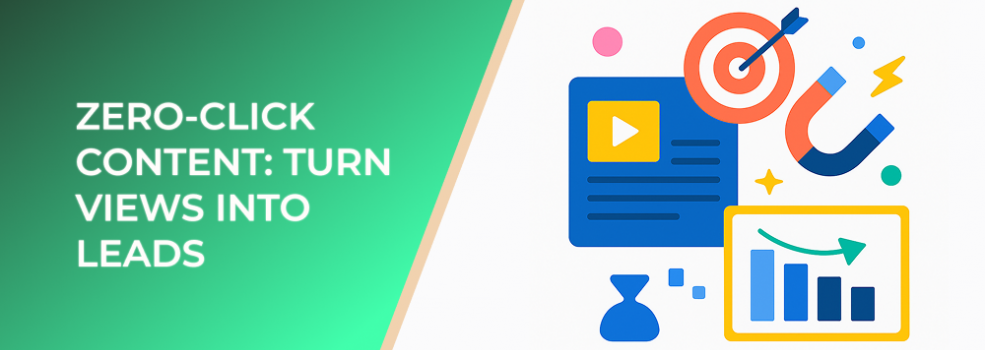 Zero-Click Content: Turn Views into Leads