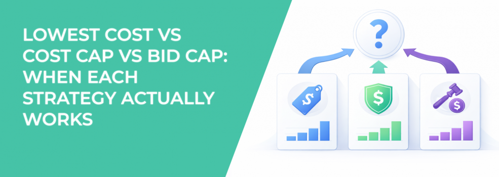 Lowest Cost vs Cost Cap vs Bid Cap: When Each Strategy Actually Works
