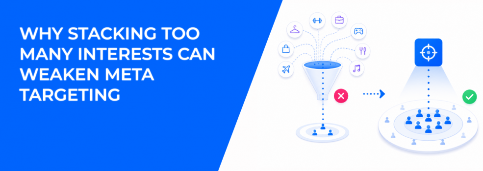 Why Stacking Too Many Interests Can Weaken Meta Targeting
