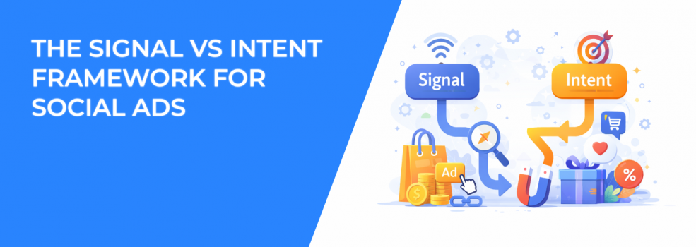 The Signal vs Intent Framework for Social Ads