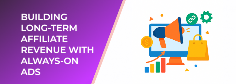 Building Long-Term Affiliate Revenue With Always-On Ads