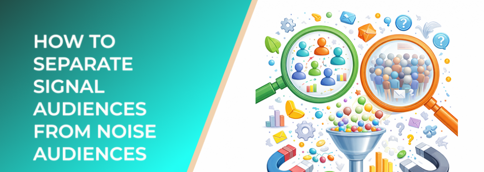 How to Separate Signal Audiences From Noise Audiences