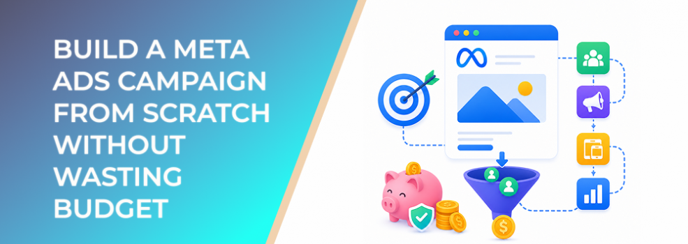 How to Build a Meta Ads Campaign From Scratch Without Wasting Budget