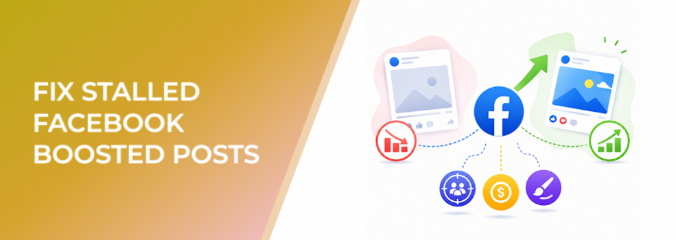 How to Fix Stalled Facebook Boosted Posts With the Right Audience, Budget, or Creative Change