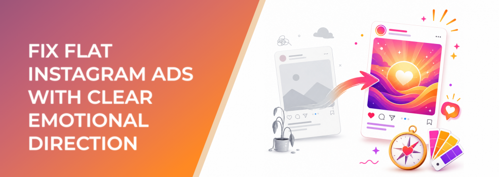 Fix Flat Instagram Ads With Clear Emotional Direction