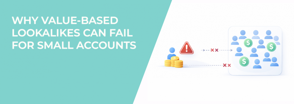 Why Value-Based Lookalikes Can Fail for Small Accounts