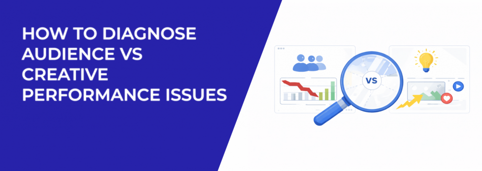 How to Diagnose Audience vs Creative Performance Issues