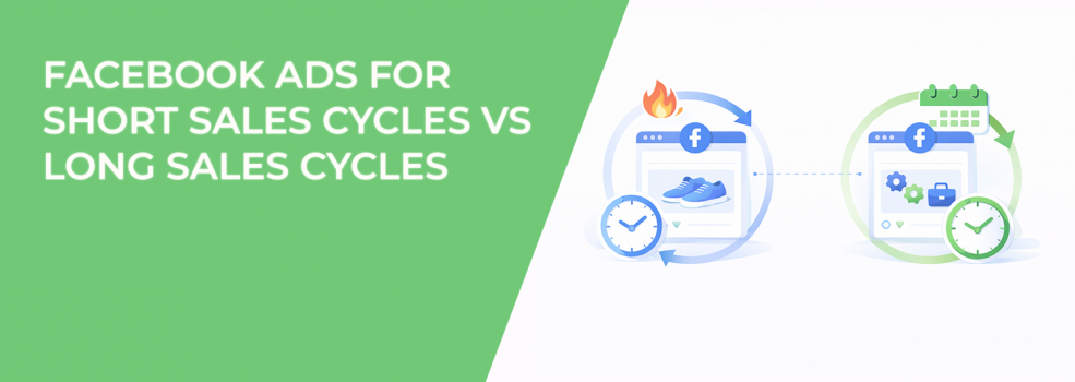 Facebook Ads for Short Sales Cycles vs Long Sales Cycles
