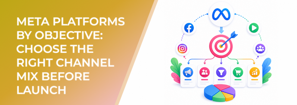 Meta Platforms by Objective: Choose the Right Channel Mix Before Launch