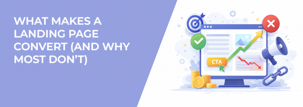 What Makes a Landing Page Convert (and Why Most Don’t)