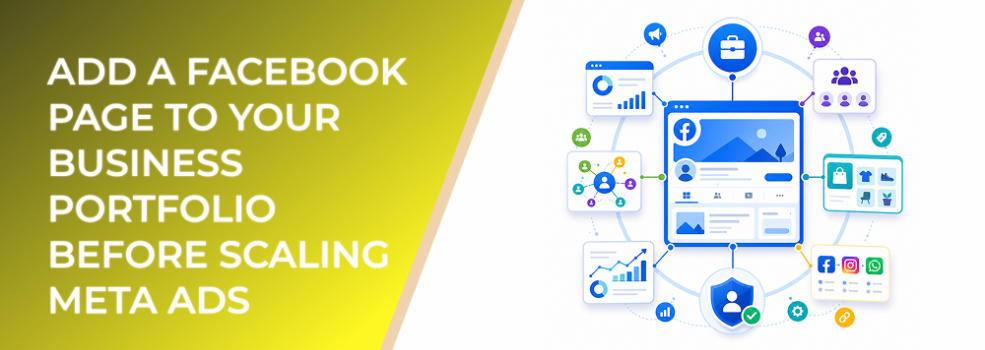 Add a Facebook Page to Your Business Portfolio Before Scaling Meta Ads