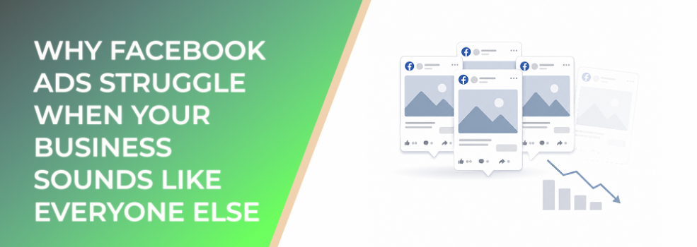 Why Facebook Ads Struggle When Your Business Sounds Like Everyone Else