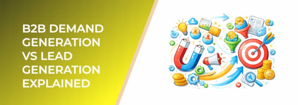 B2B Demand Generation vs Lead Generation Explained