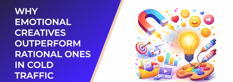 Why Emotional Creatives Outperform Rational Ones in Cold Traffic