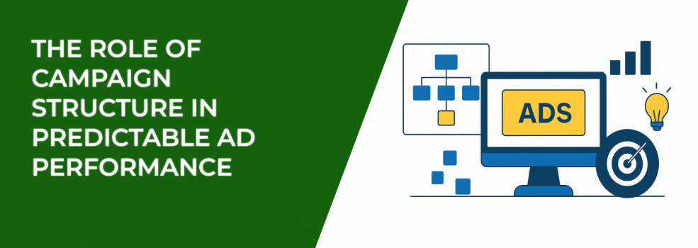 The Role of Campaign Structure in Predictable Ad Performance