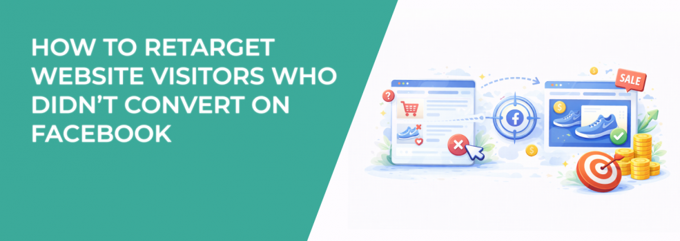How to Retarget Website Visitors Who Didn’t Convert on Facebook