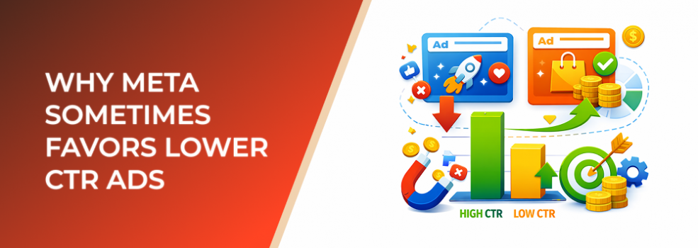 Why Meta Sometimes Favors Lower CTR Ads