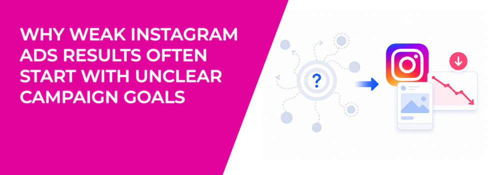 Why Weak Instagram Ads Results Often Start With Unclear Campaign Goals