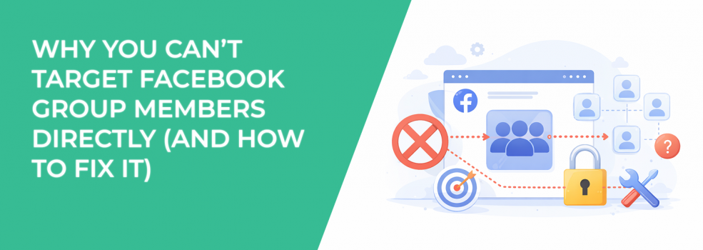Why You Can’t Target Facebook Group Members Directly (and How to Fix It)