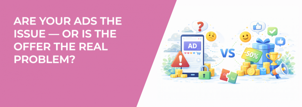 Are Your Ads the Issue — or Is the Offer the Real Problem?