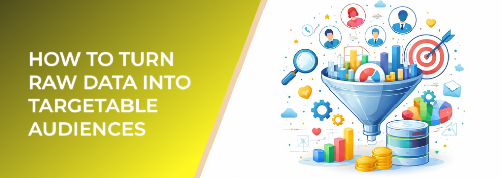 How to Turn Raw Data into Targetable Audiences