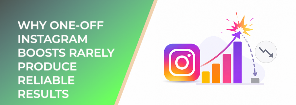 Why One-Off Instagram Boosts Rarely Produce Reliable Results