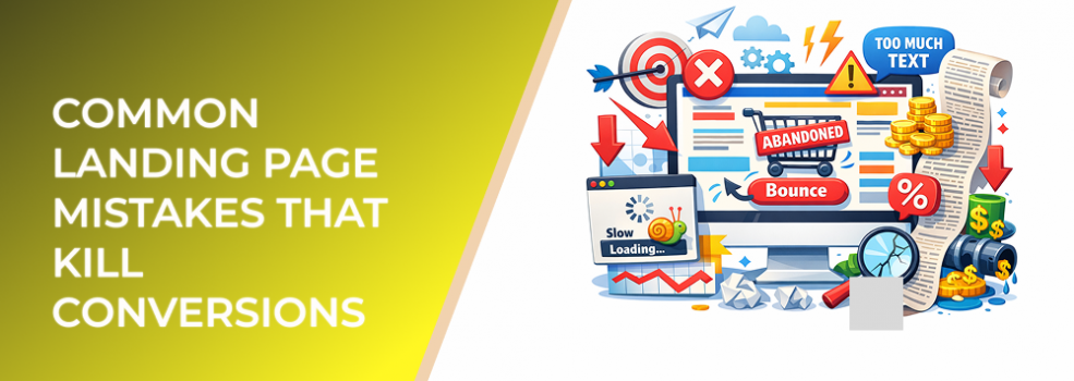 Common Landing Page Mistakes That Kill Conversions