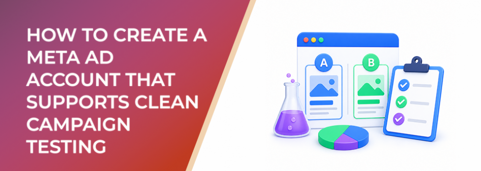 How to Create a Meta Ad Account That Supports Clean Campaign Testing