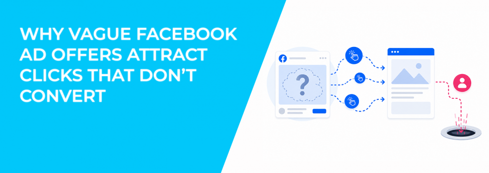 Why Vague Facebook Ad Offers Attract Clicks That Don’t Convert
