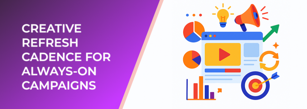 Creative Refresh Cadence for Always-On Campaigns