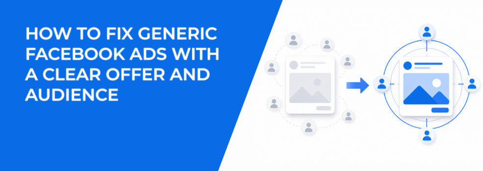 How to Fix Generic Facebook Ads With a Clear Offer and Audience