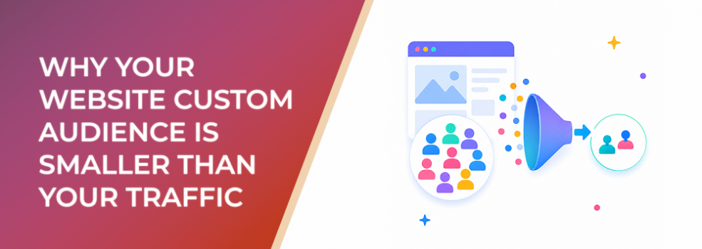 Why Your Website Custom Audience Is Smaller Than Your Traffic