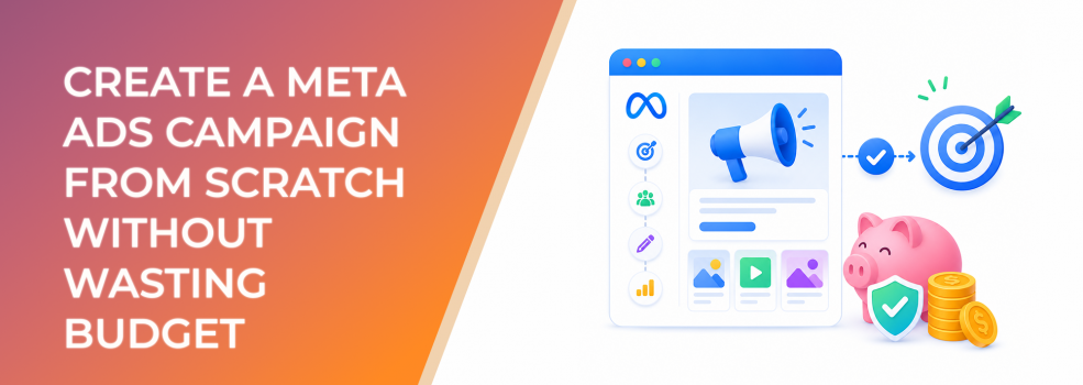 How to Create a Meta Ads Campaign From Scratch Without Wasting Budget