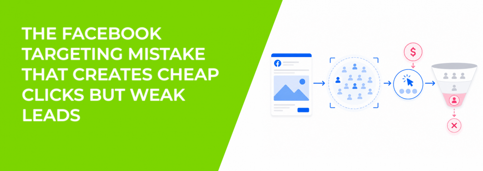 The Facebook Targeting Mistake That Creates Cheap Clicks but Weak Leads