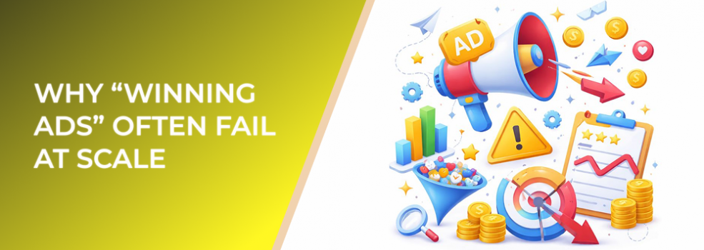 Why “Winning Ads” Often Fail at Scale