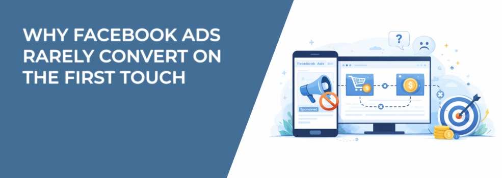 Why Facebook Ads Rarely Convert on the First Touch