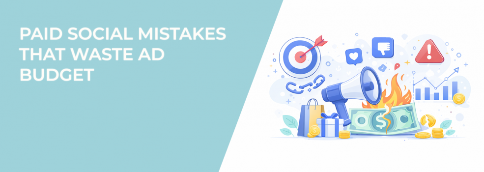 Paid Social Mistakes That Waste Ad Budget