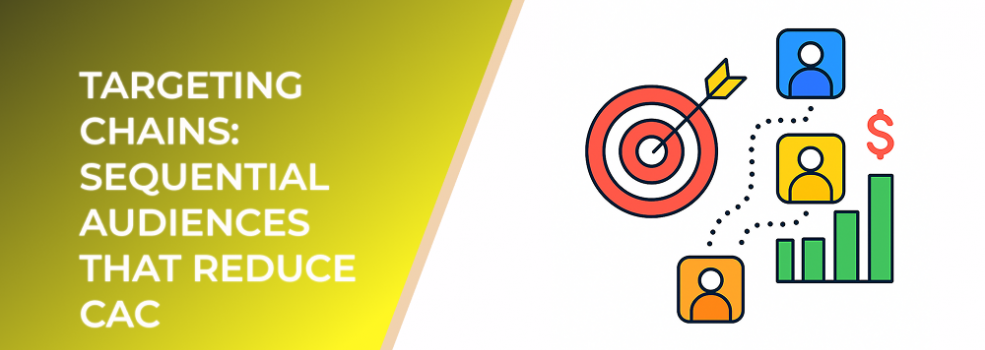 Targeting Chains: Sequential Audiences That Reduce CAC