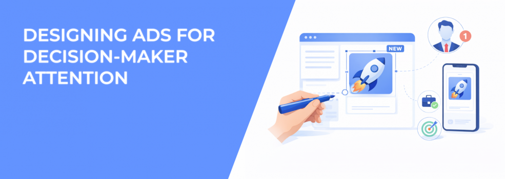 Designing Ads for Decision-Maker Attention