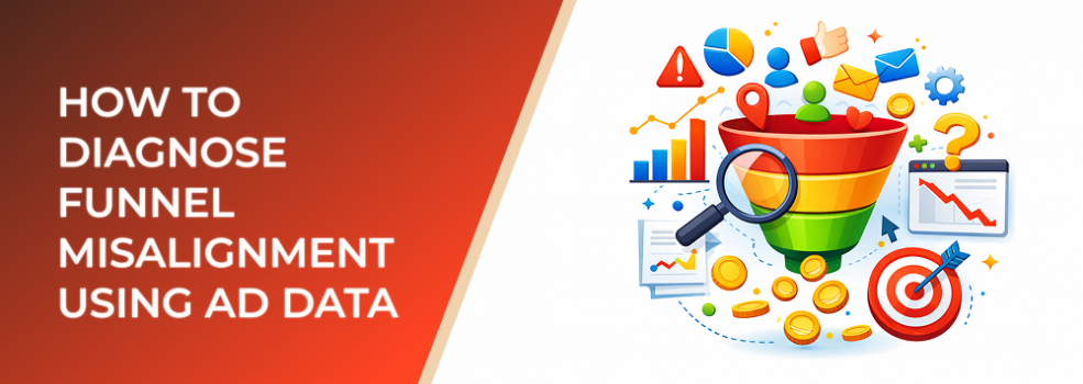 How to Diagnose Funnel Misalignment Using Ad Data