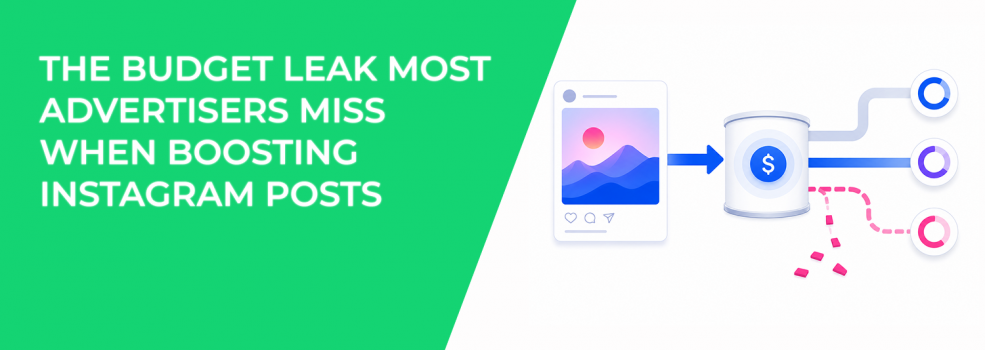 The Budget Leak Most Advertisers Miss When Boosting Instagram Posts