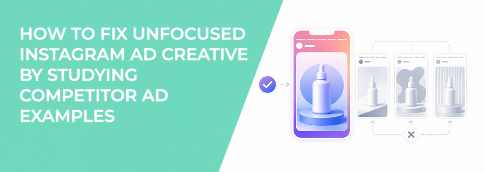 How To Fix Unfocused Instagram Ad Creative By Studying Competitor Ad Examples