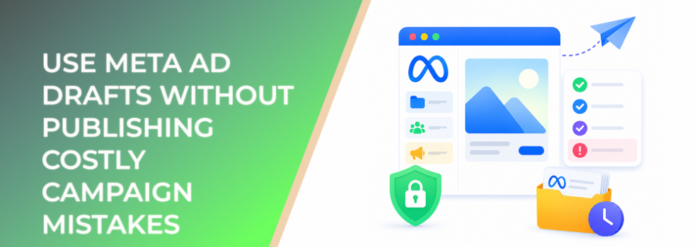 How to Use Meta Ad Drafts Without Publishing Costly Campaign Mistakes