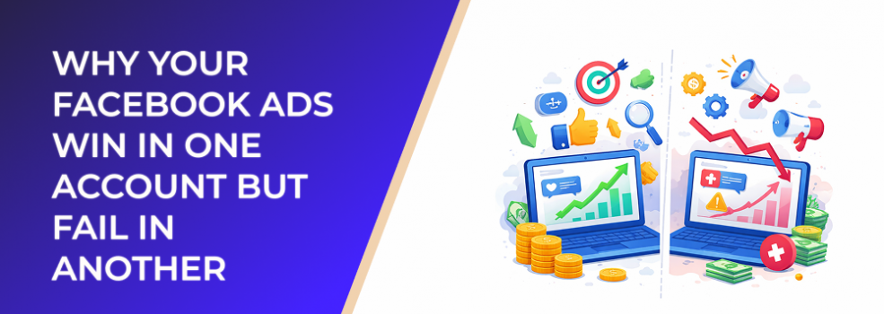 Why Your Facebook Ads Win in One Account but Fail in Another