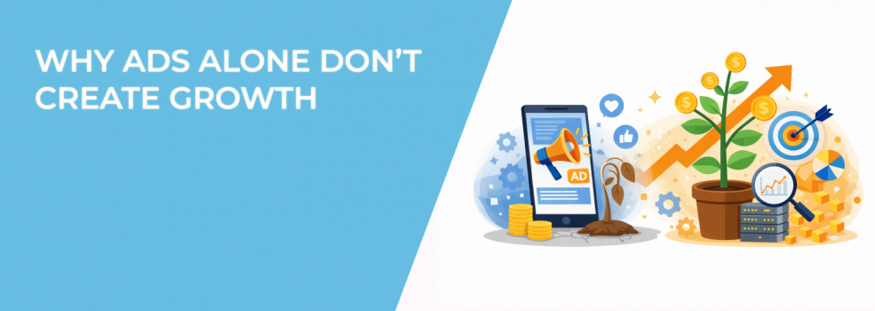 Why Ads Alone Don’t Create Growth