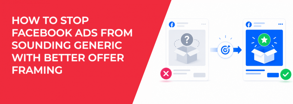 How To Stop Facebook Ads From Sounding Generic With Better Offer Framing